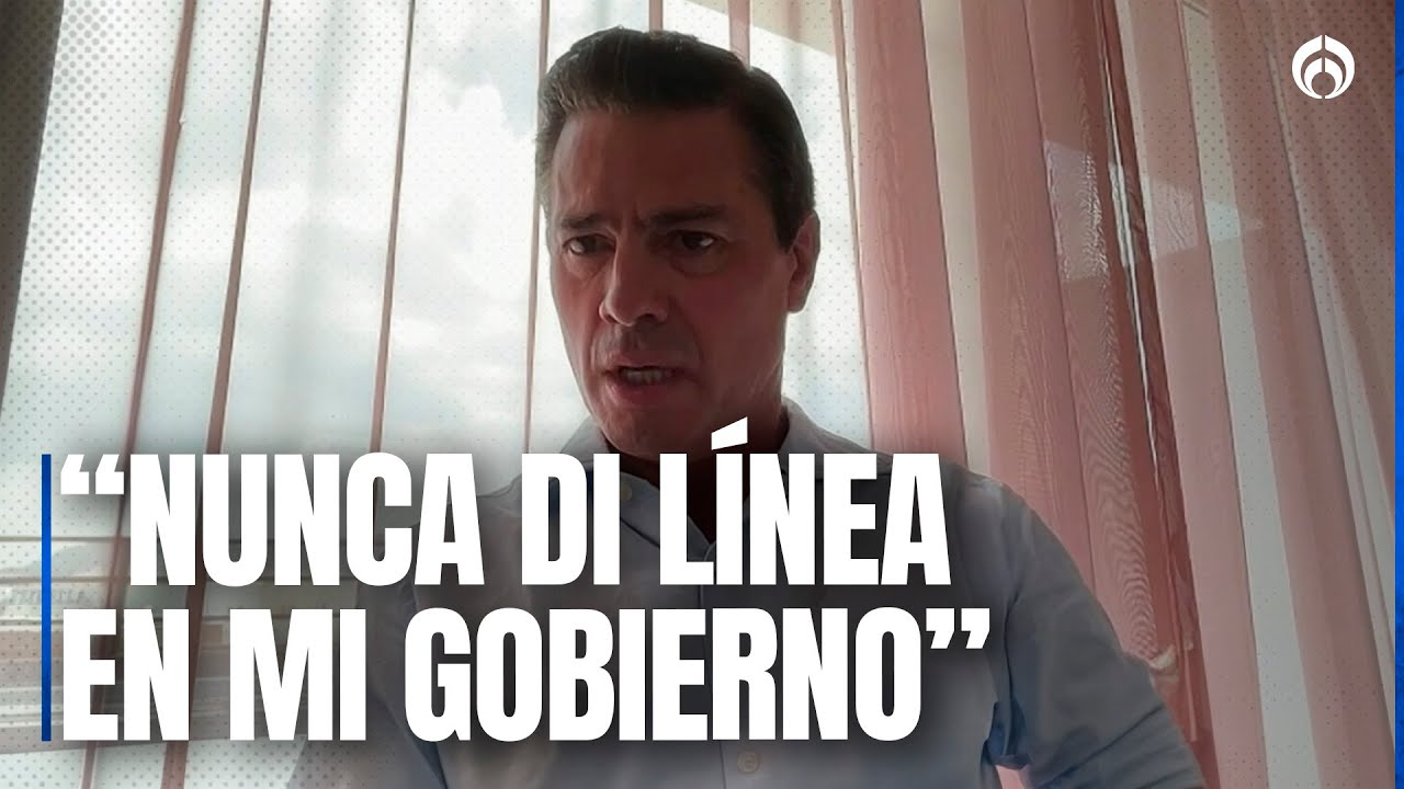 Peña Nieto reaparece para negar sobornos por 25 mdd en compra de Pegasus