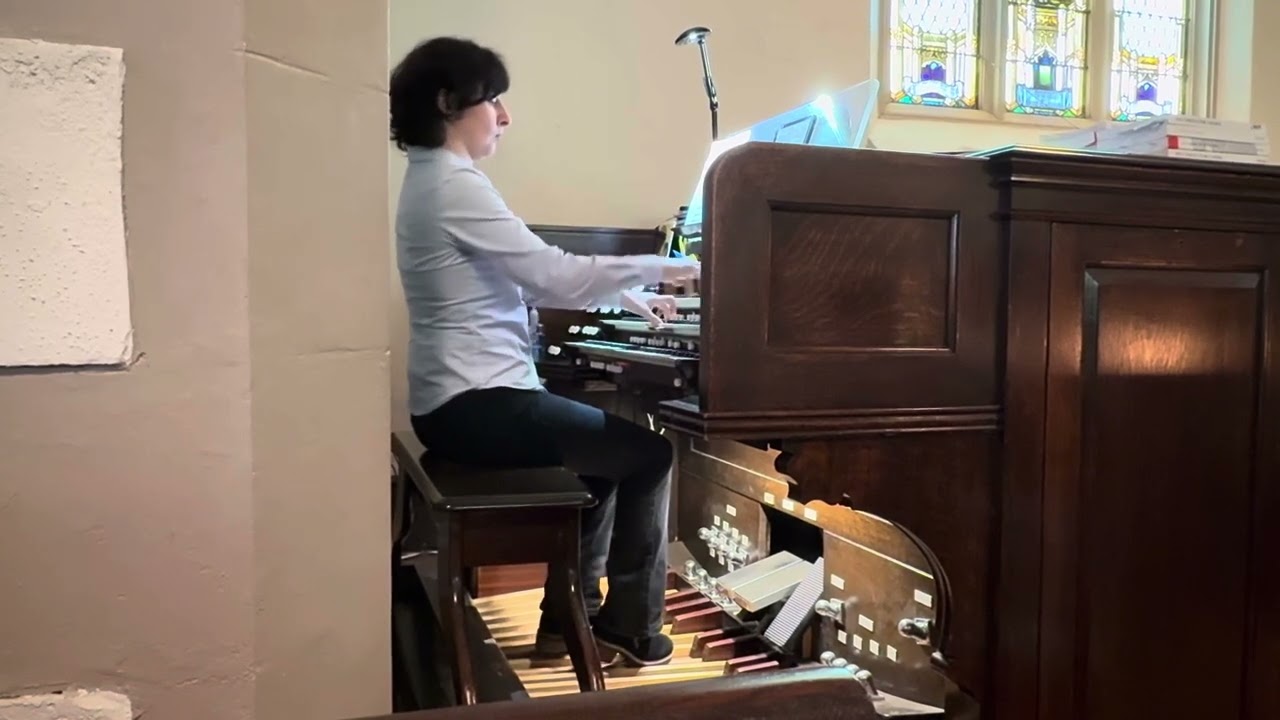 Fugue in G Minor (D. Buxtehude), played by Yevgenia Semeina, M￼arch 1, 2025