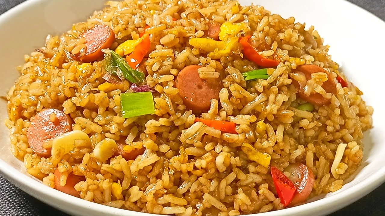 Cara Masak Nasi Goreng enak dan simpel || olahan nasi 