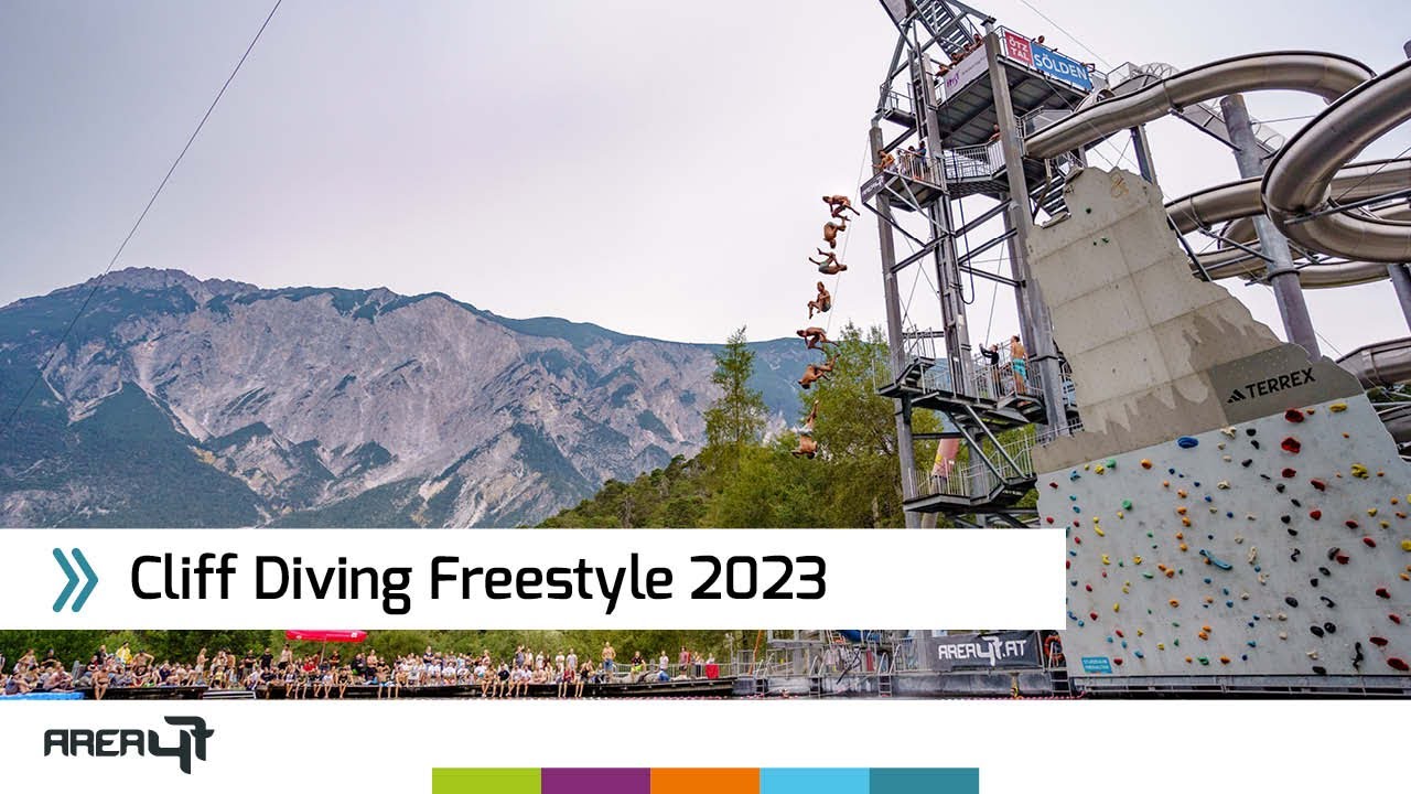 CLIFF DIVING FREESTYLE HIGHLIGHTS  | AREA 47 - Tirol