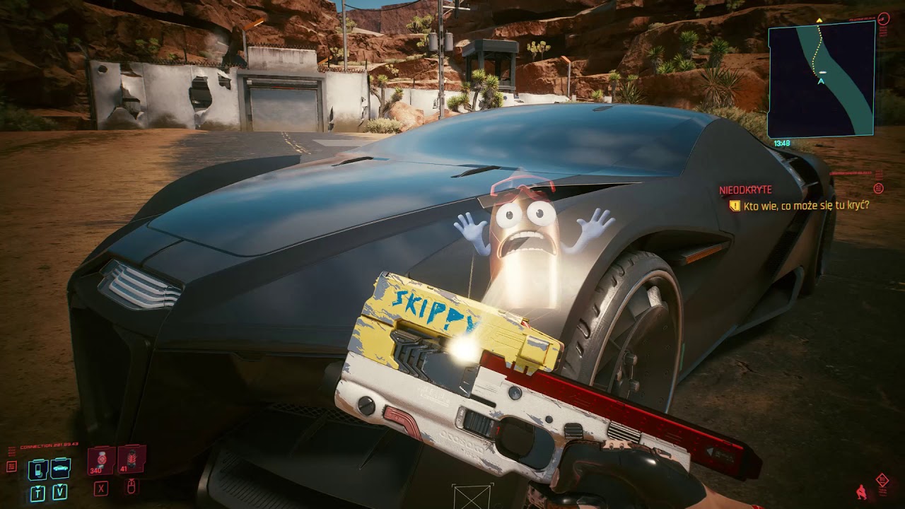 Cyberpunk 2077 Skippy. Co się stanie, jeśli w trybie pseudopacyfista okaleczysz 50 osób?