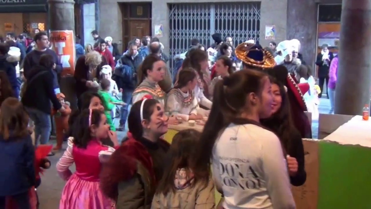 CARNAVAL EN SANGÜESA 25 02 2017 CHOCOLATADA Y BERBENA 1