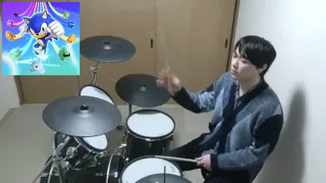 【Sonic Colors】Reach For The Stars【Drum Cover】