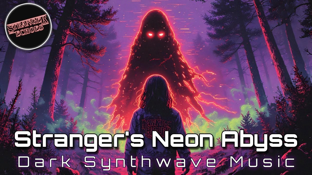 Stranger's Neon Abyss 🎧 Stranger Things & 80s Horror Soundtrack