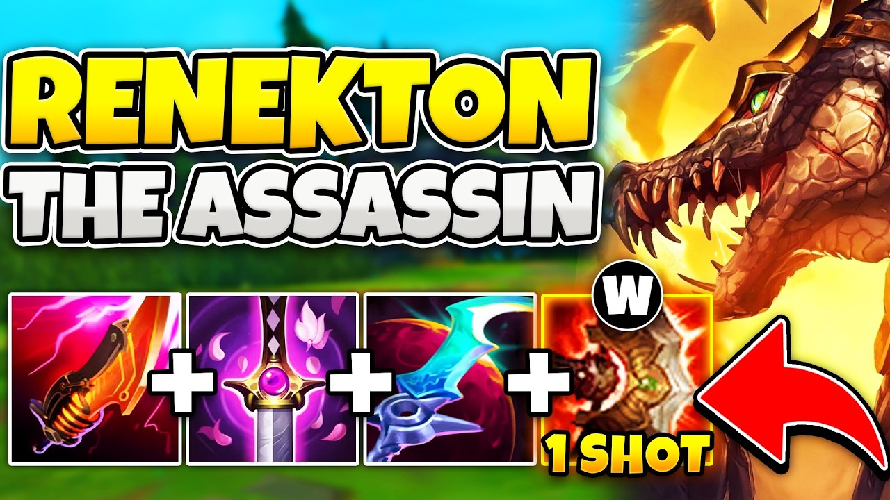 WHO NEEDS BRUISER ITEMS WHEN YOU CAN JUST ONE SHOT THEM?! LETHALITY RENEKTON BUILD