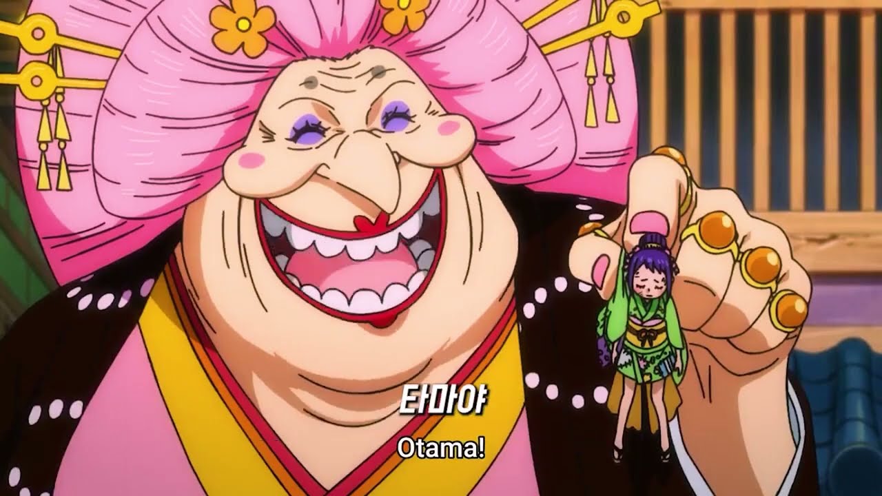 Kaido uses advance conqeurors Haki on kinemon - One piece English Sub