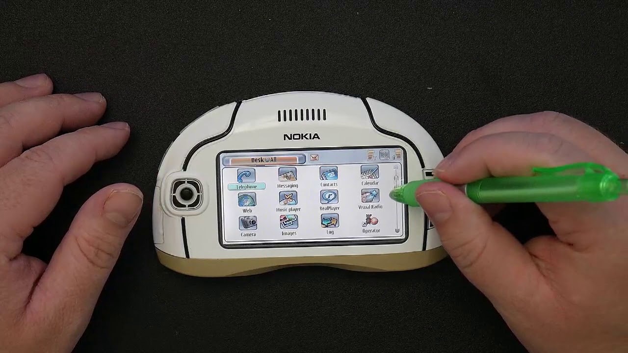 Nokia 7700 Prototype, brief test