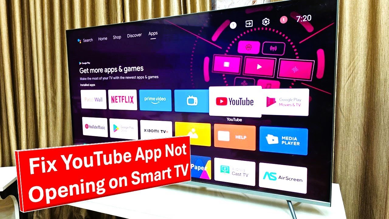 How to Fix YouTube App Not Opening on Smart TV