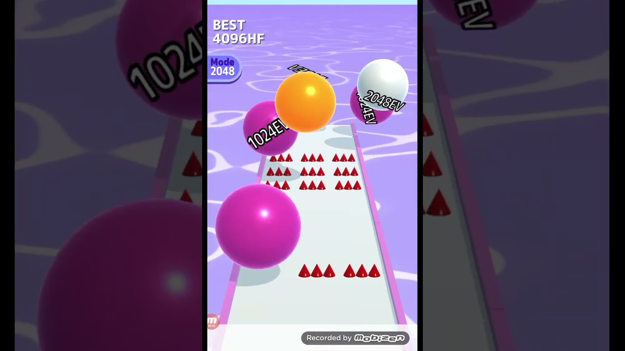 Ball run 2048 gameplay part 10