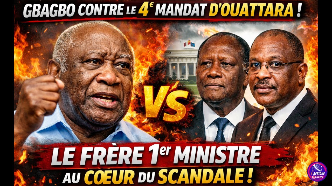 GBAGBO VS 4ᵉ MANDAT : Le PPA-CI Passe à l’OFFENSIVE, Le Frère d’OUATTARA Pointé du Doigt !