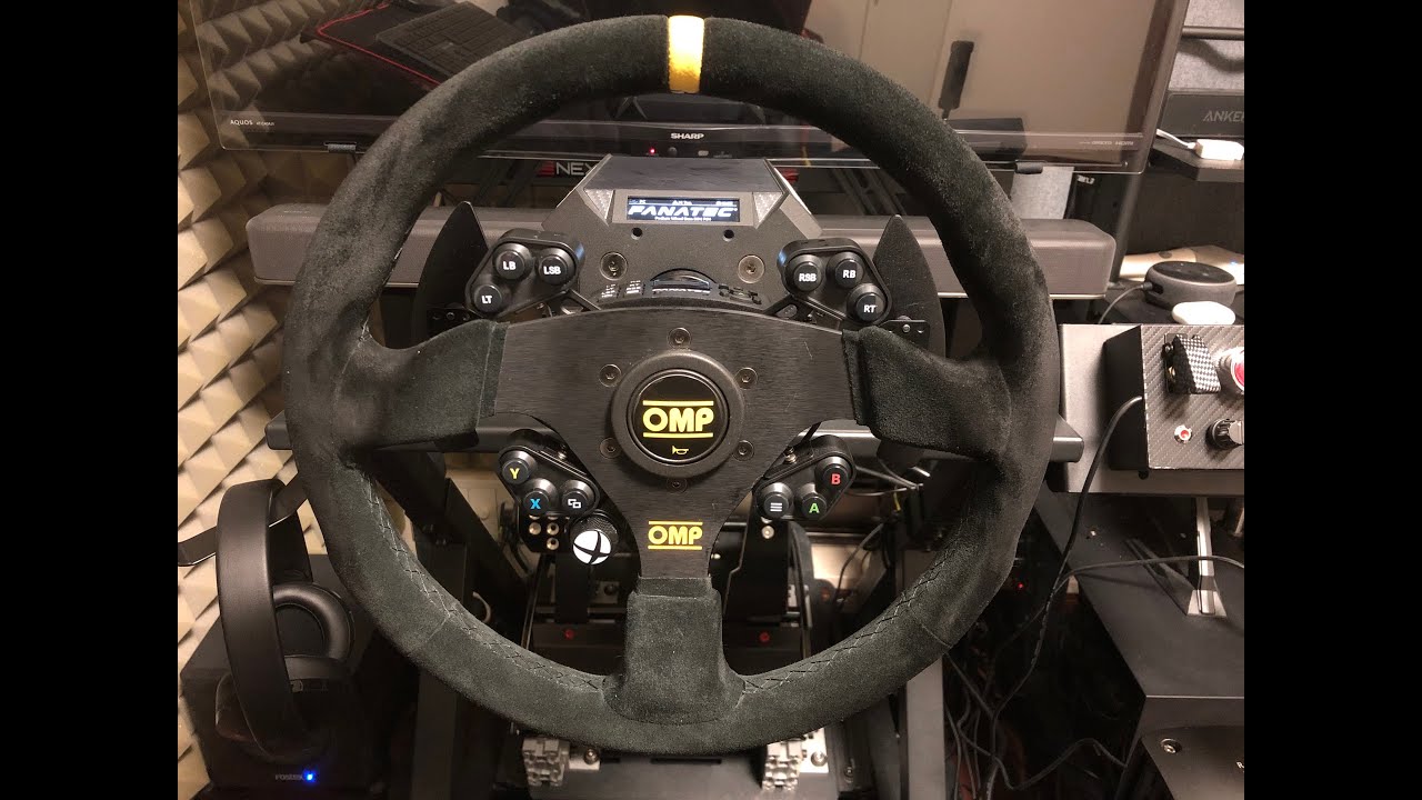How To Make Fanatec Custom Steering Wheel With Universal Hub