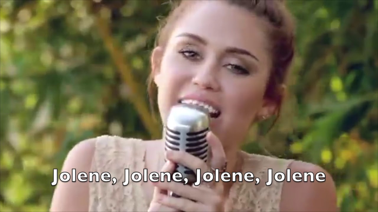 Miley Cyrus y The Backyard Sessions - Jolene - Letra y traducci&oacute;n