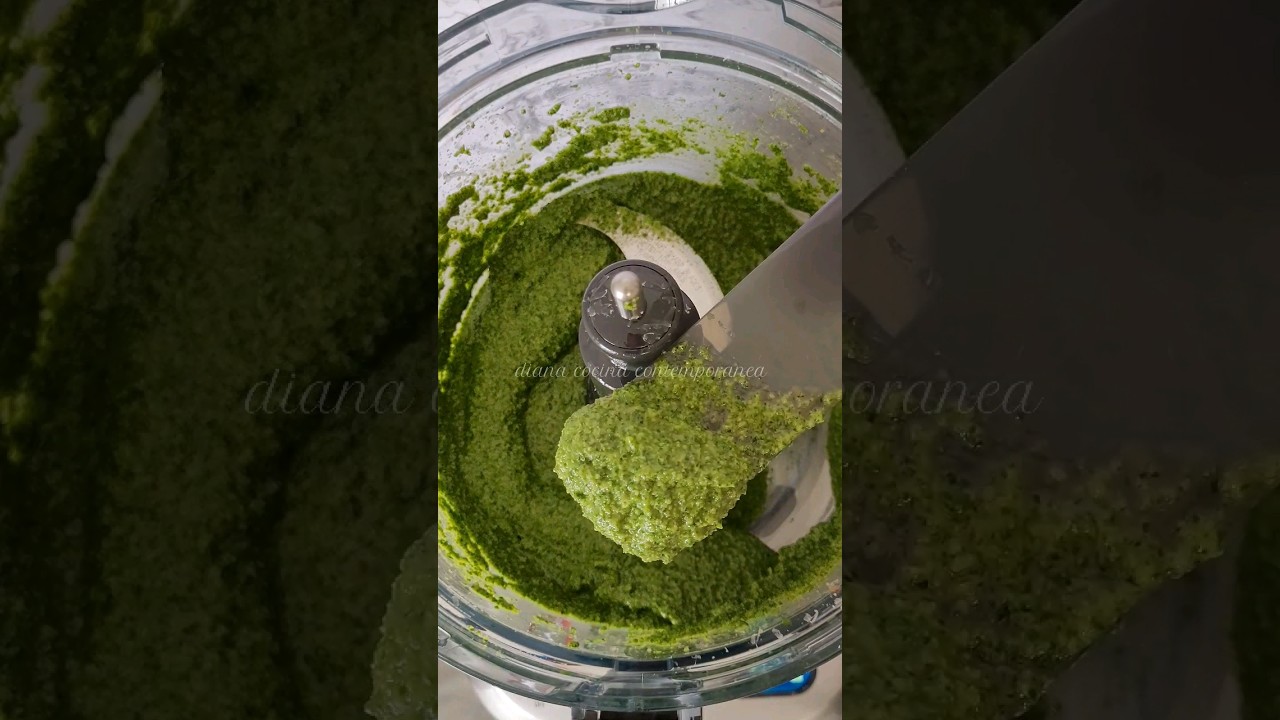 pesto de espinacas #pesto #receta #saludable #espinacas #healthy #pasta