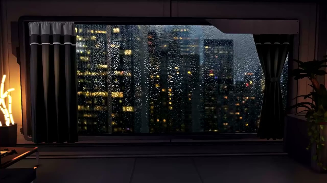 👉 Heavy Rain White Noise 🌧️ 1 Hour | Study, Relax & Focus Indoors