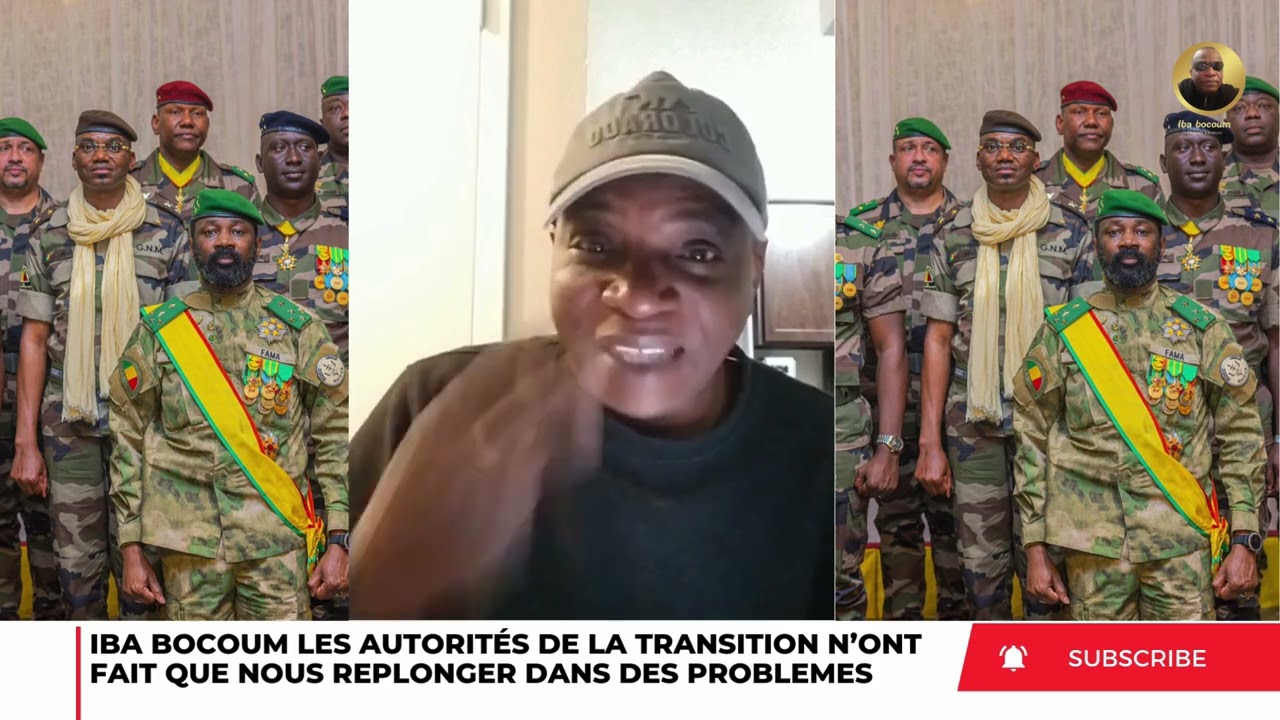 IBA BOCOUM : LES AUTORITÉS DE LA TRANSITION N’ONT FAIT QUE PLONGER LE PAYS DANS L’IMPASSE 