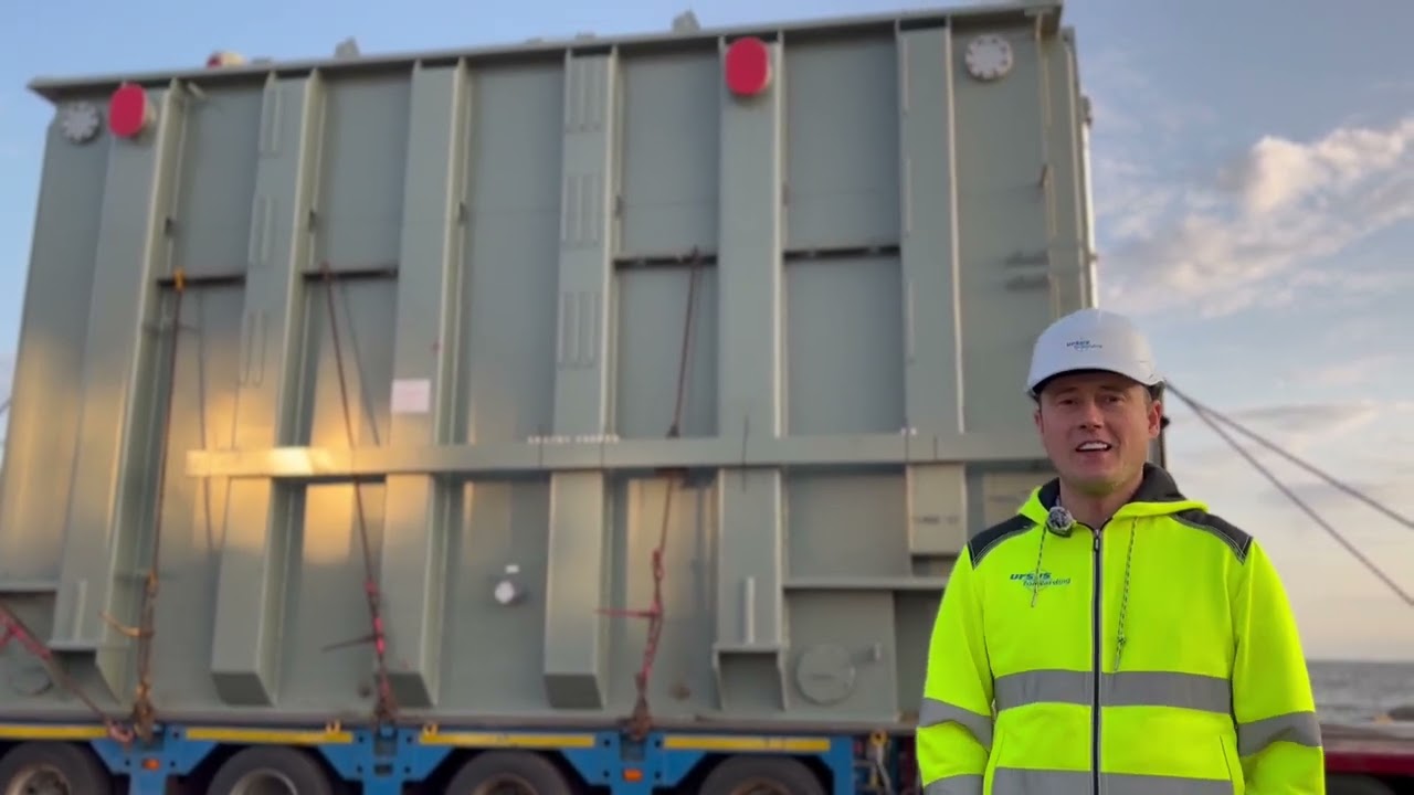 Par piegādāto transformatoru uz Rīgas HES