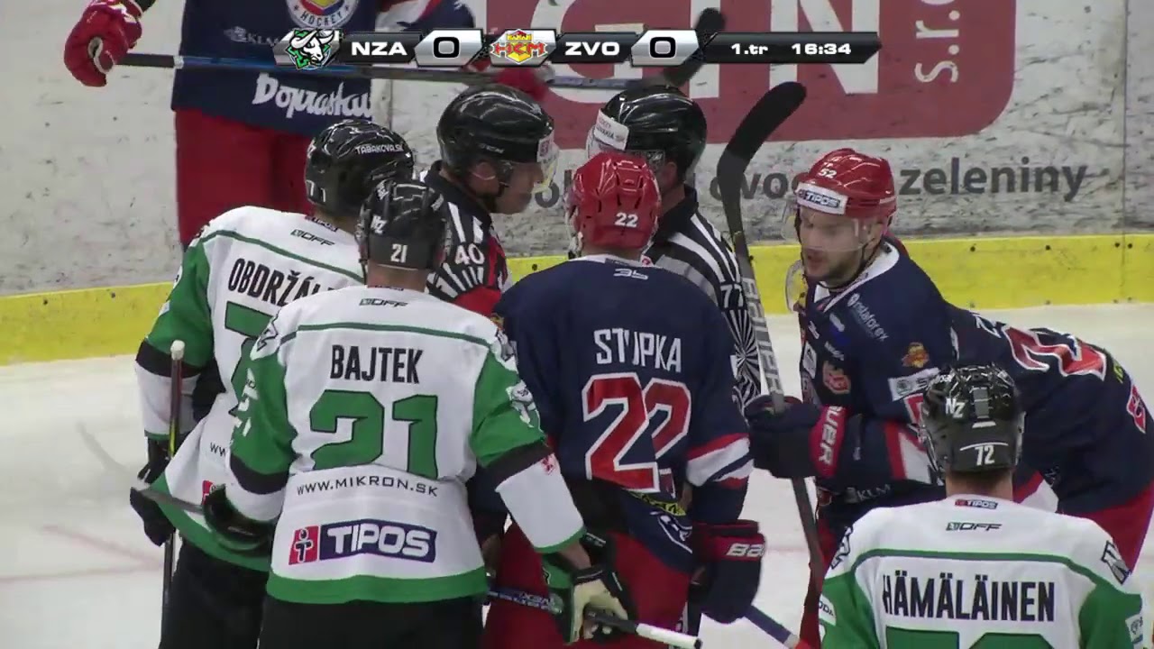 2.kolo HC Nové Zámky - HKM Zvolen ZÁZNAM