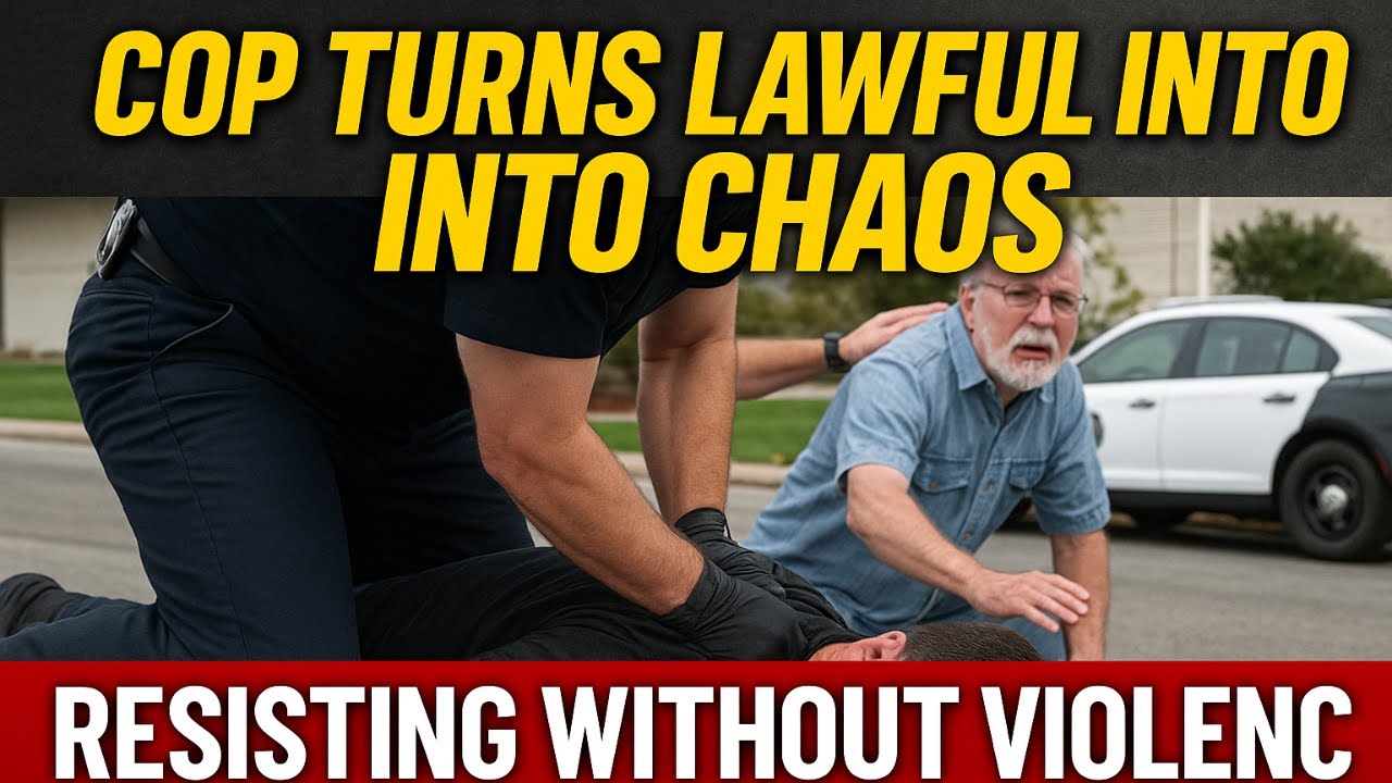 Cop Turns Lawful Encounter into Chaos &mdash; Episode 0005 | Resisting Without Violence