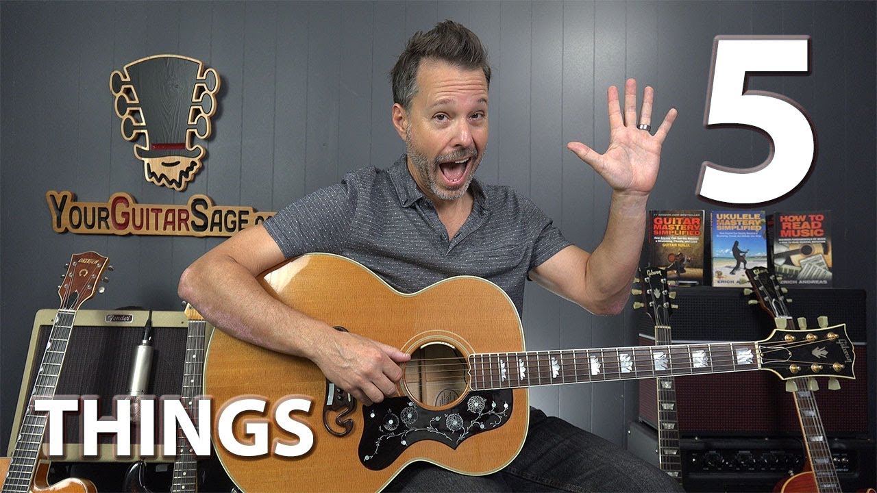 5 Things They Never Told You About Learning Guitar AND How To Navigate Them