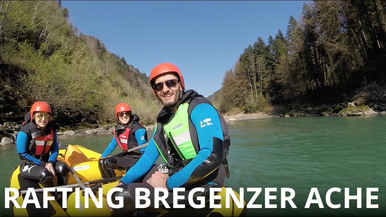 Rafting Allg&auml;u - Bregenzer Ache - Rafting bei Bayern