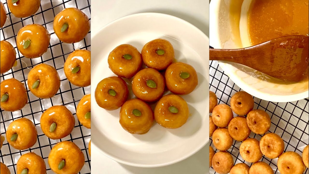 개성주악 만들기 | 건식찹쌀가루로 개성주악 | 오븐 없이 디저트 만들기