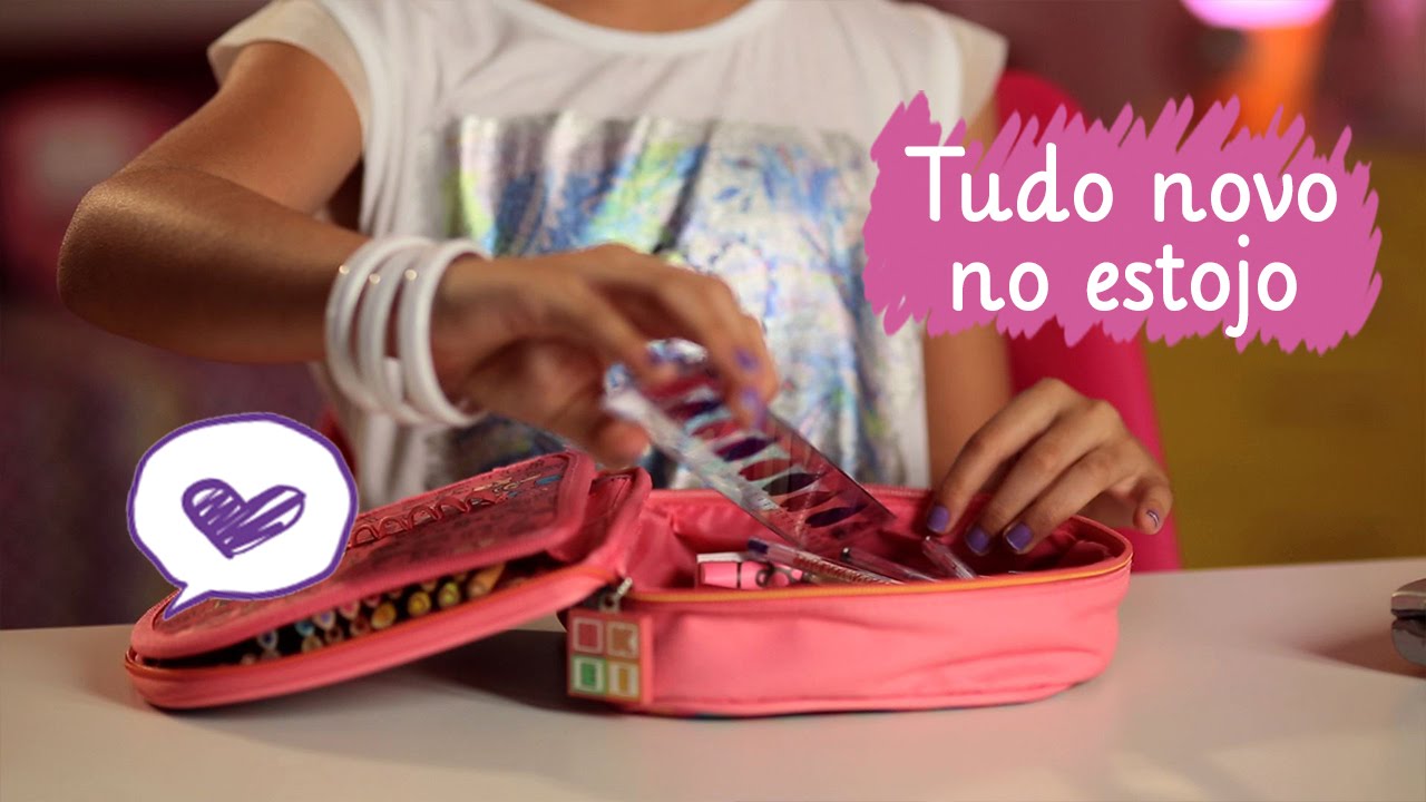 Como deixar tudo novo no estojo com a Nina ❤ Mundo da Menina