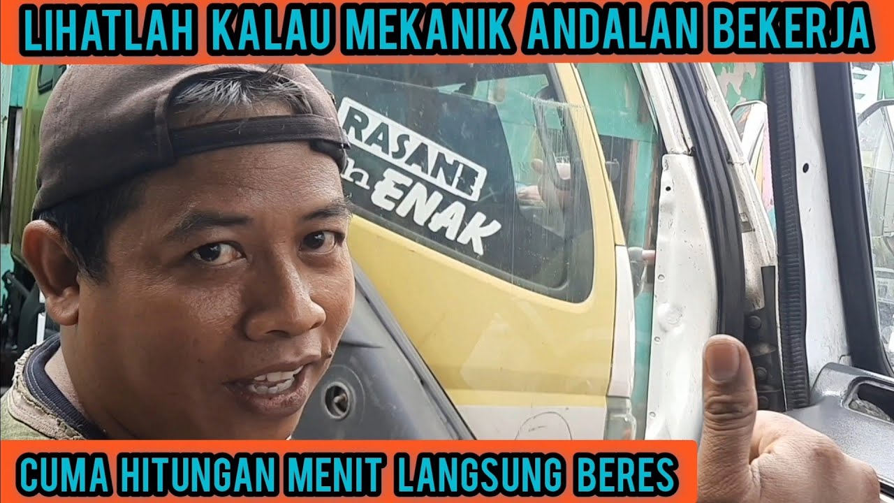 TUTORIAL PERBAIKAN LAMPU DEPAN MOBIL ELF (sangat mudah)