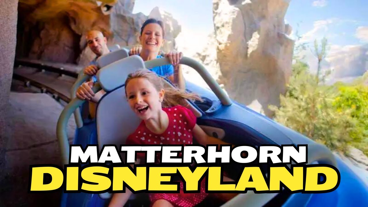 [NEW] Matterhorn Bobsleds - FULL Ride Front Row POV | Disneyland, CA | 4K UHD