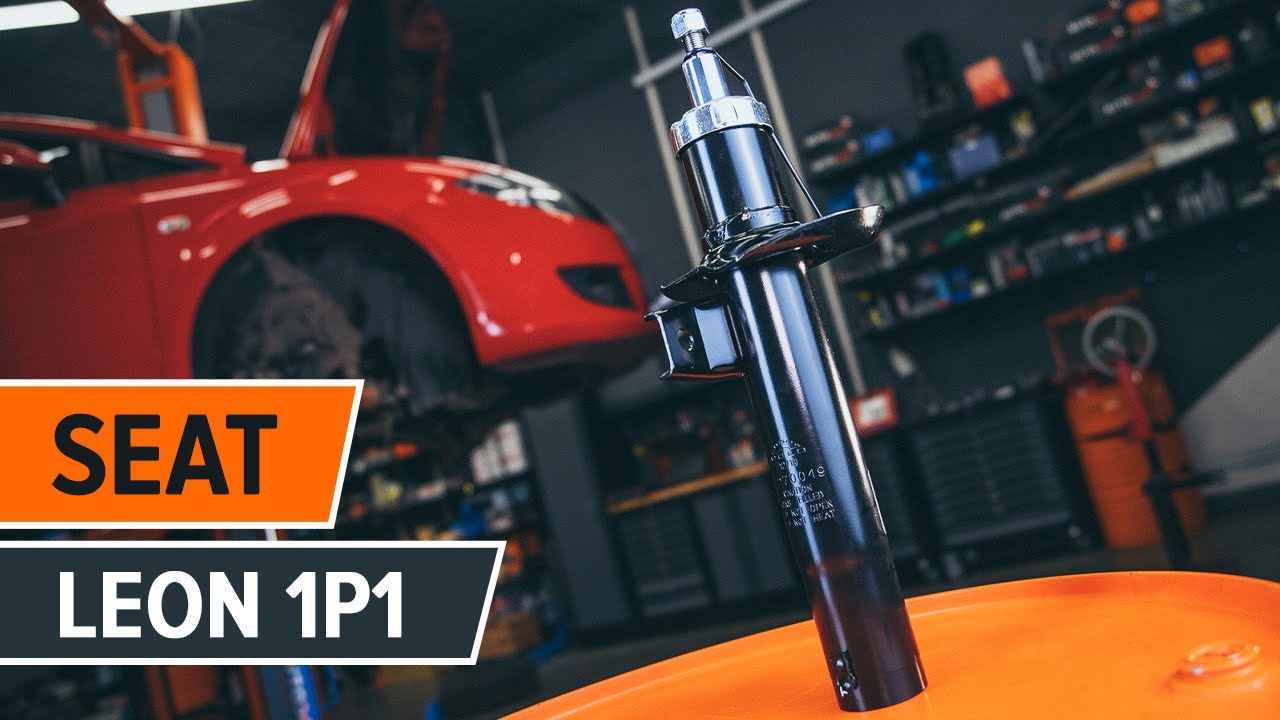 Cómo cambiar los puntal amortiguador parte delantera en SEAT LEON 1P1 [VÍDEO TUTORIAL DE AUTODOC]