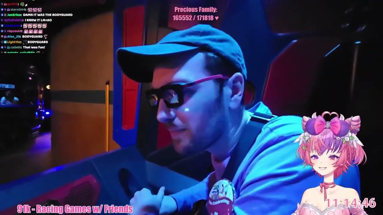 Connor takes Ironmouse on the Spiderman Ride at DisneyLand