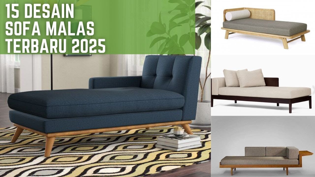 15 Model Sofa Malas Kekinian Terbaru 2025