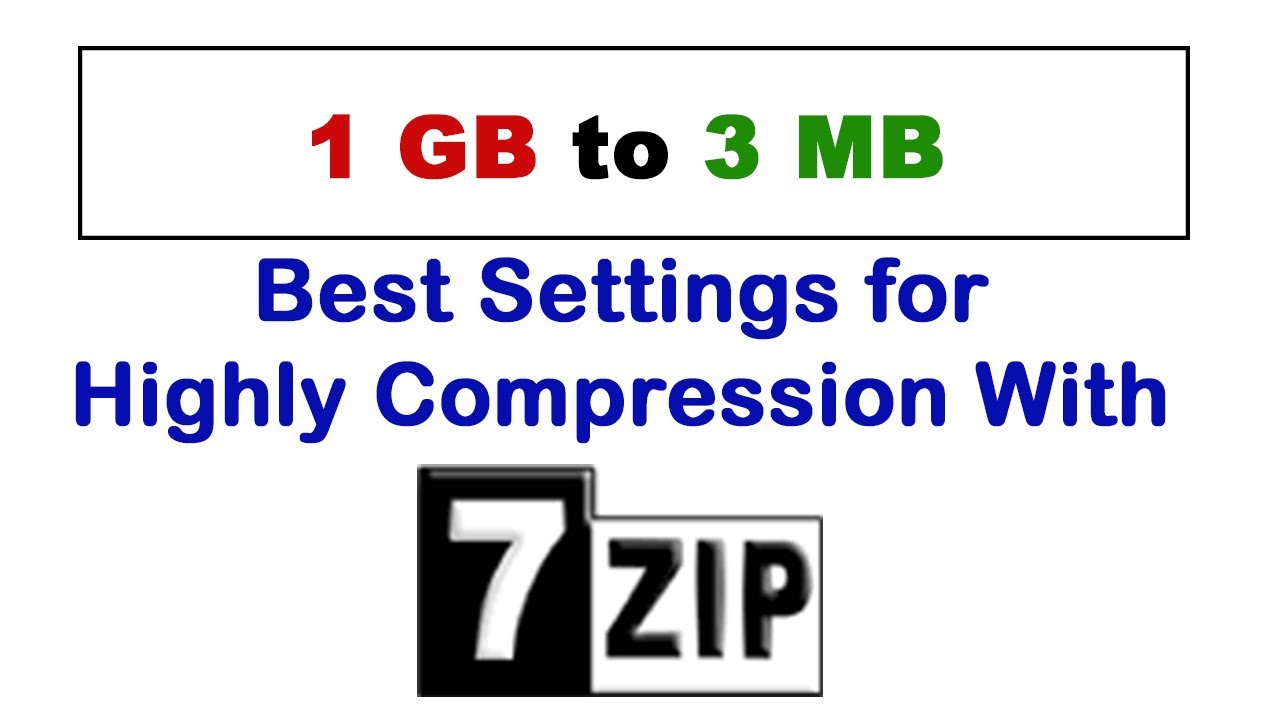 How To Compress 1GB File to 3MB With 7-Zip | With Proof | Latest 2025