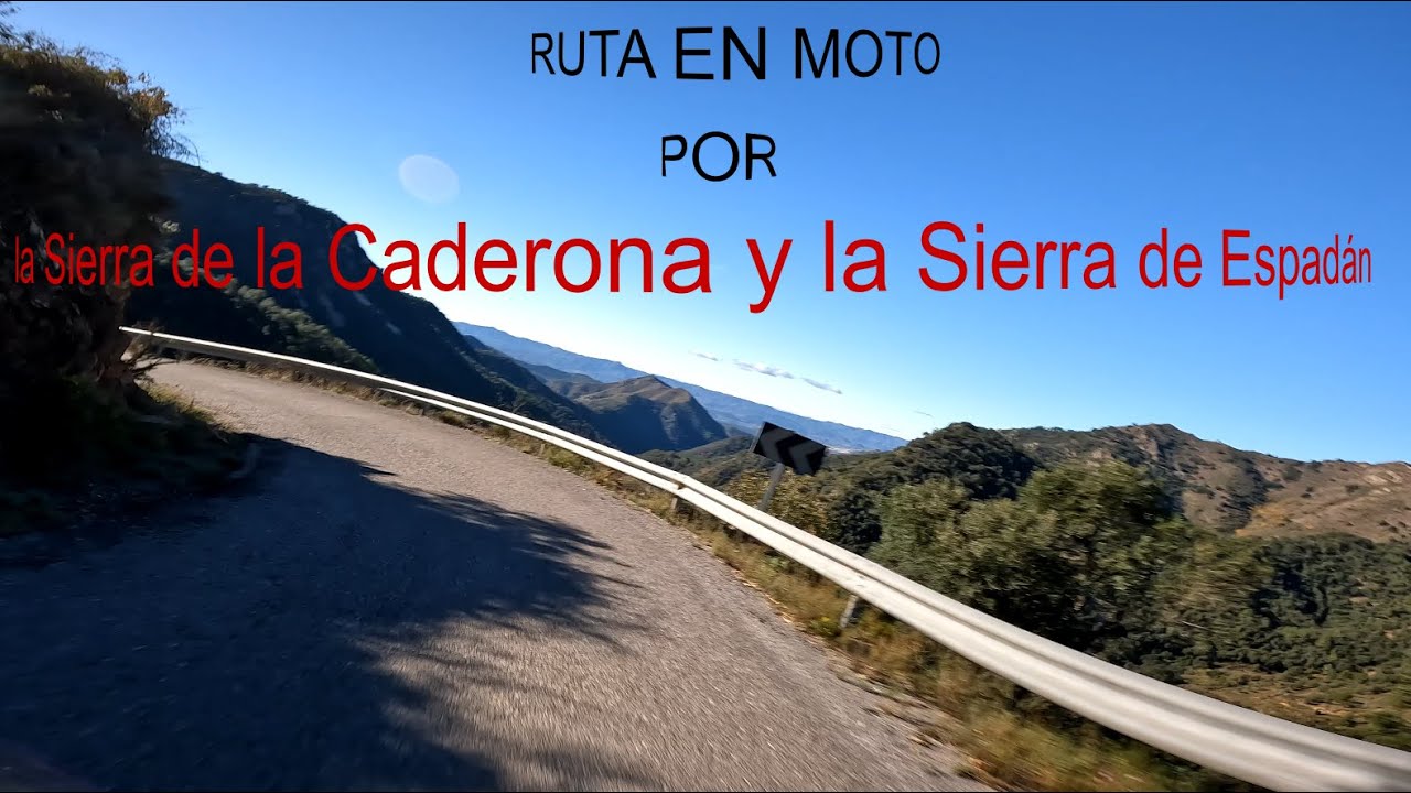RUTA MOTO. Valencia- Sierra de la Calderona- Sierra de Espadán. En 4K