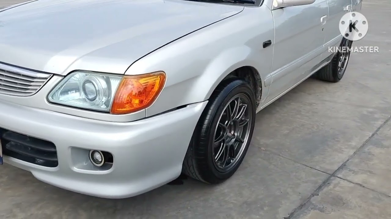 Toyota soluna al 50 โฉมหยดน้ำแต่งเครืองเสียงเต็มคัน ลำนี้ยุนครนายก สวยๆเลยครับ