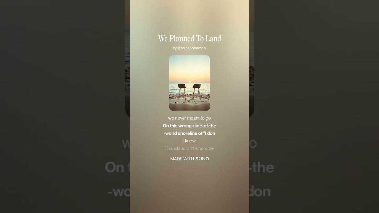 We Planned To Land
