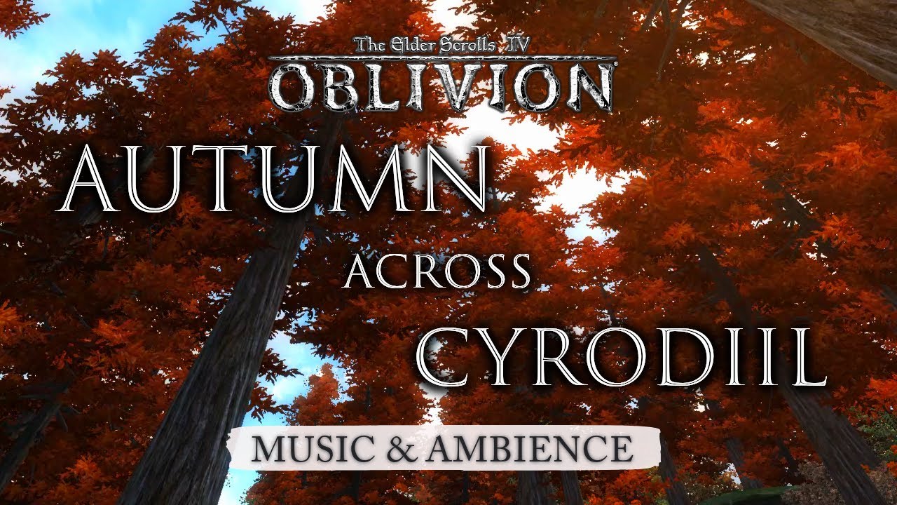 Autumn Across Cyrodiil | Peaceful Fall Oblivion Music & Ambience | Elder Scrolls Music | 3 Hours