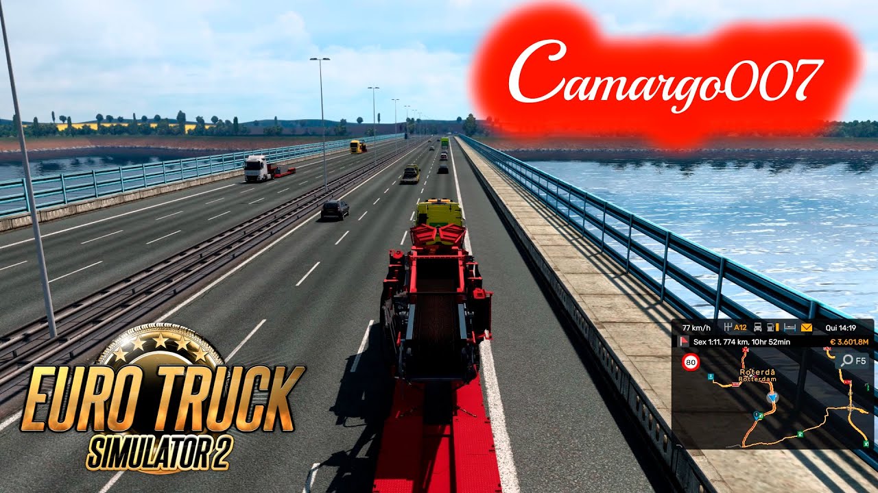 Euro Truck Simulator 2 = 26*0873 - Viajando pela Europa