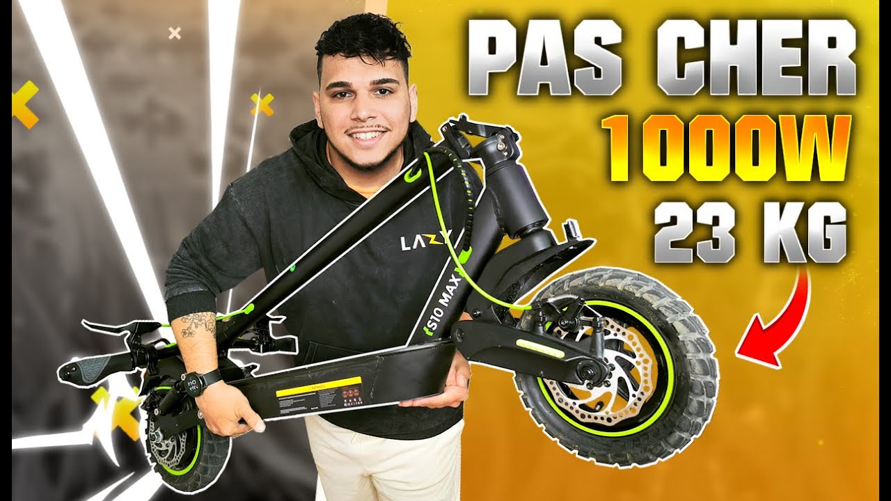 LA TROTTINETTE ÉLECTRIQUE PAS CHER ET PERFORMANTE ! isinwheel S10 Max