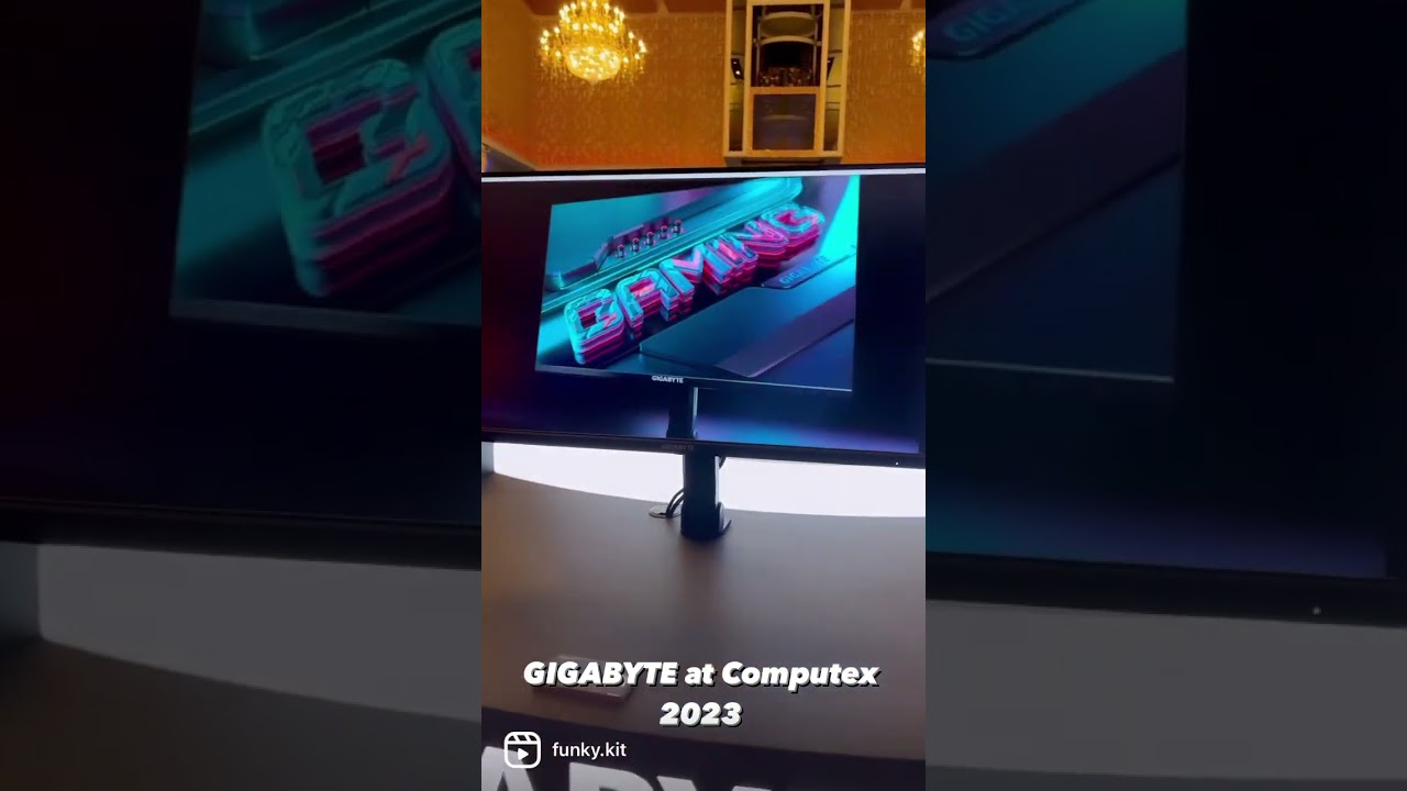 What has Gigabyte been up to at #Computex 2023? 😊 #gigabyte #funkykit