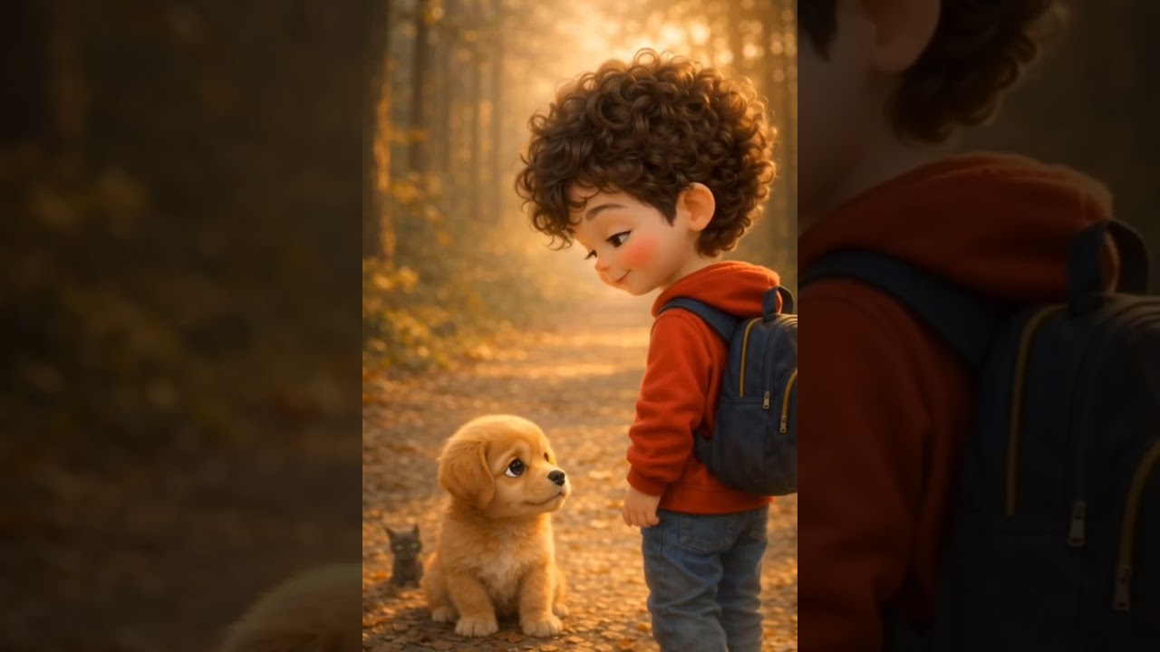 A Kind Boy Saves an Abandoned Puppy 🐶❤️ | Short Story for Kids 