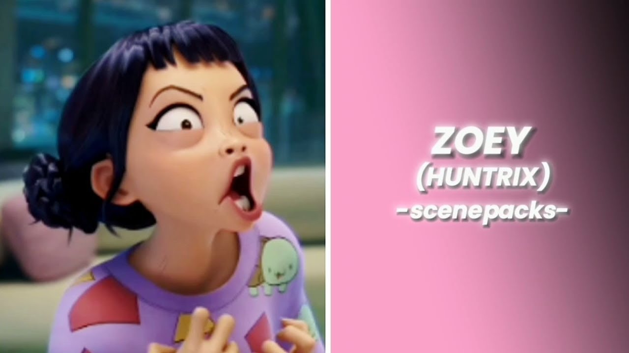 [4/5] Zoey (HUNTRIX) scene packs FHD | Kpop Demon Hunters 