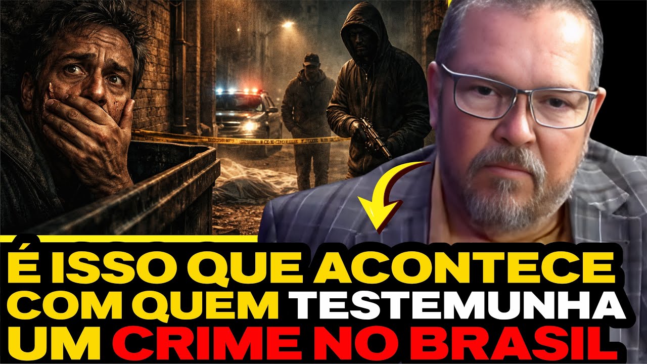 NO BRASIL, TESTEMUNHA VIRA ALVO? com Eng  Léo, Ricardo Salada