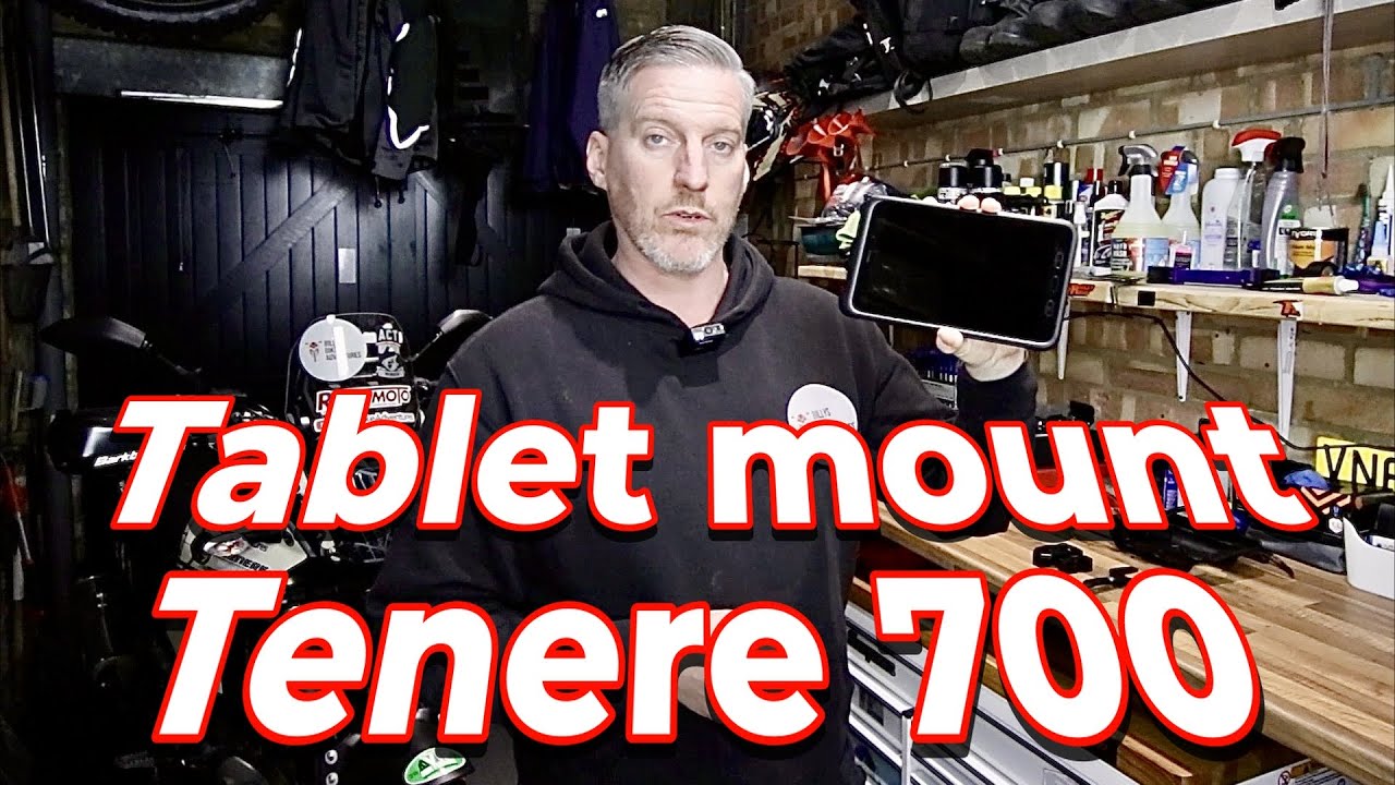Tenere 700 tablet mount installation