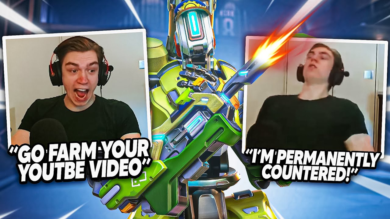 Absolutely FARMING This Streamer in Overwatch 2 (w/ REACTIONS!)