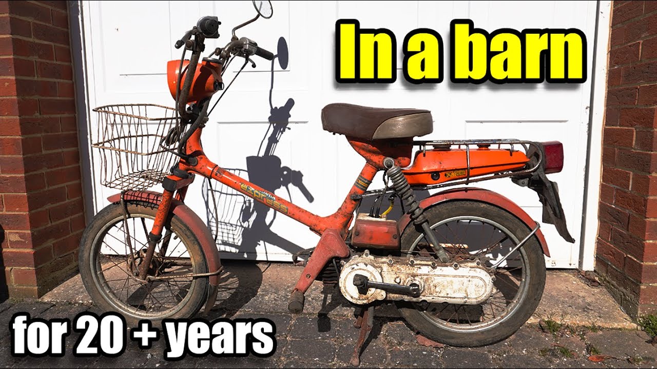 Bringing an ABANDONED Classic Moped Back To LIFE