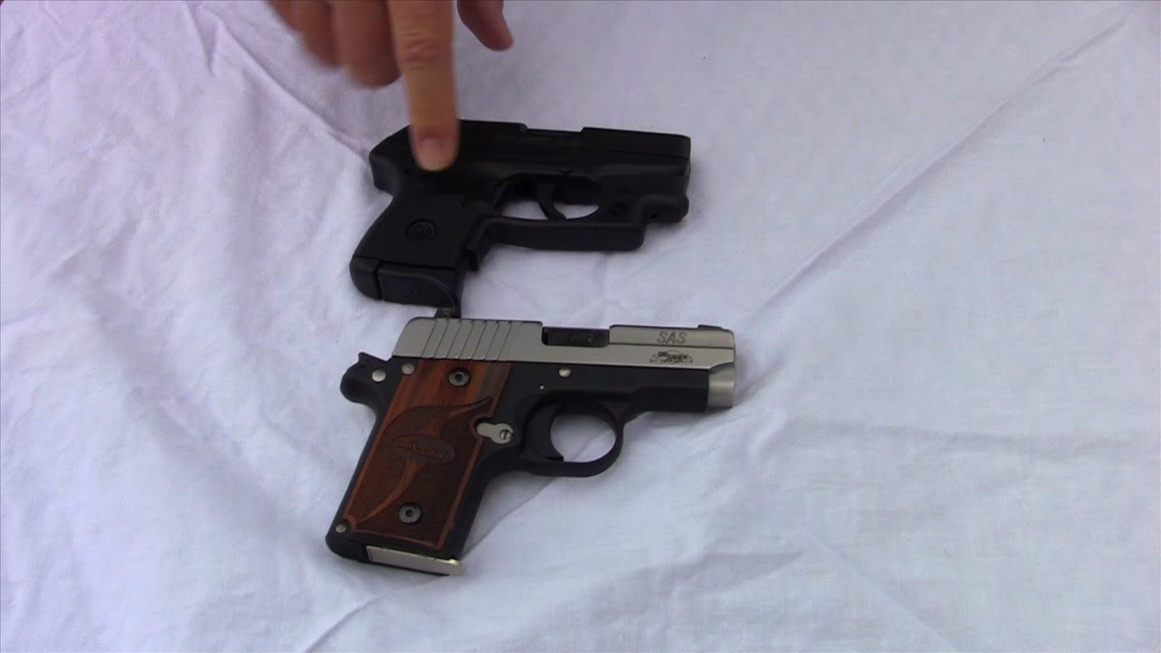 Best Guns for Girls - Ruger LCP and Sig p238