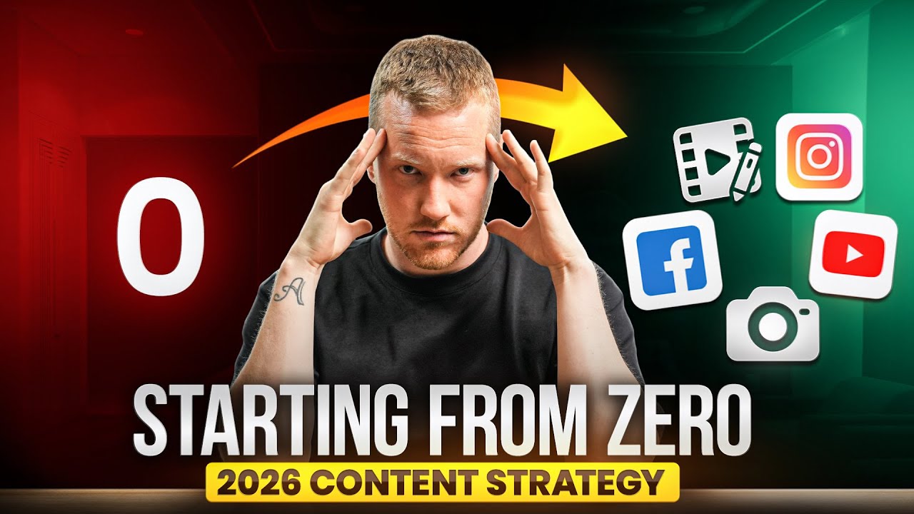 If I Had to Start From Zero With Content in 2026, I'd Do This
