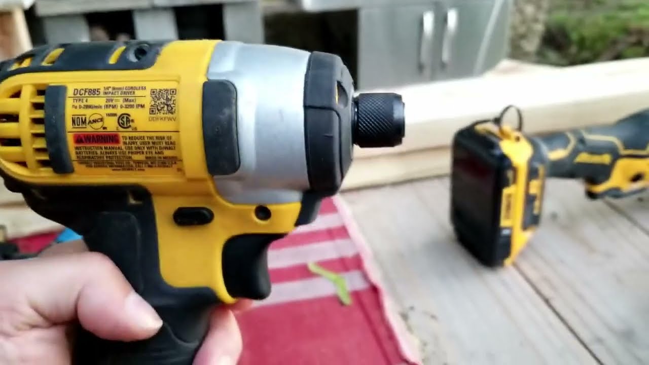 Падение, ослабление ударной насадки отвертки — ударная насадка DeWalt не фиксируется