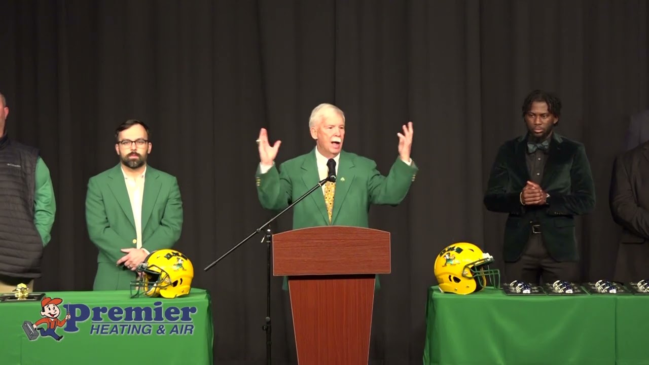 Dublin High School Football Awards Ceremony