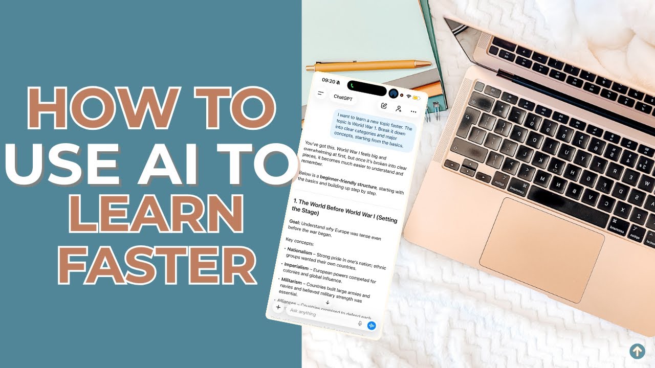 How I Use AI to Learn New Topics Faster (Any Subject)